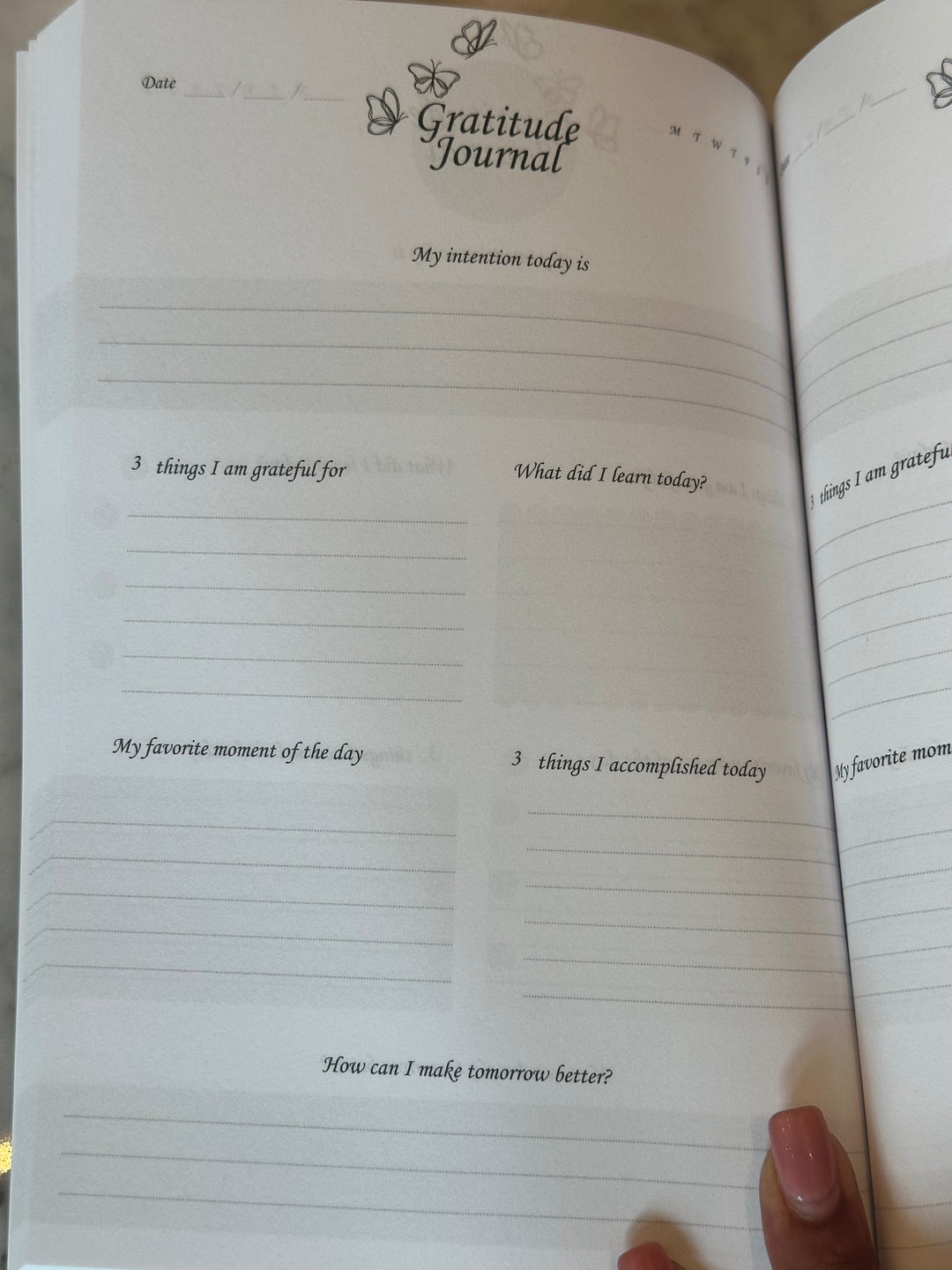 My Gratitude Journal